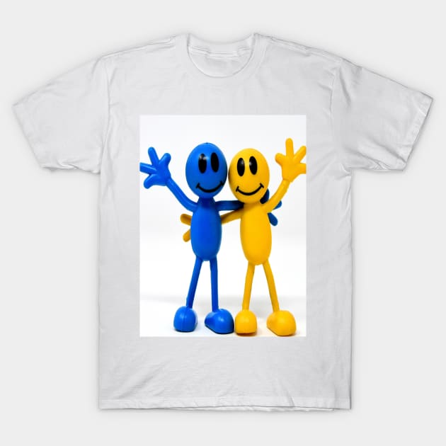 FRIENDSHIP Pop Art T-Shirt by BruceALMIGHTY Baker